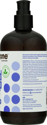 Everyone Liquid Hand Soap, 12.75 Ounce (Pack of 1), Lavender and Coconut, Made with Essential Oils for Kitchen and Bathroom