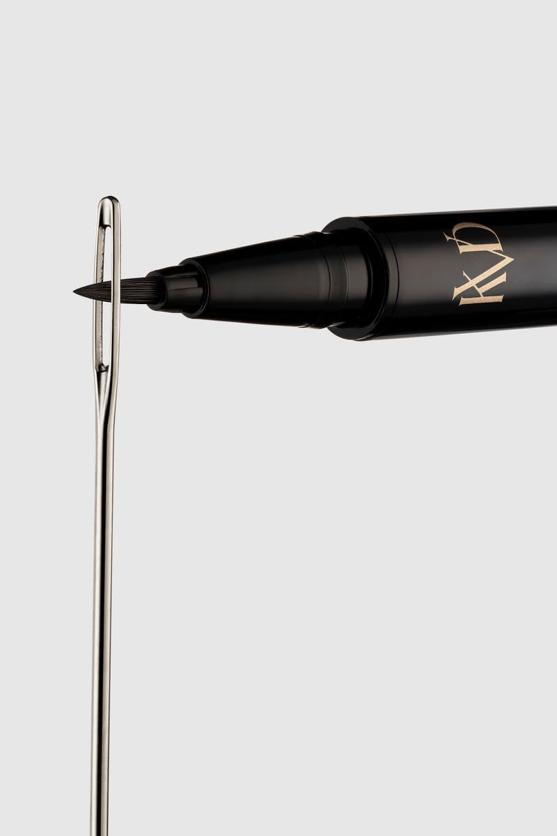 KVD Tattoo Liner - Mad Max Brown - Rich Chocolate Brown, Waterproof Liquid Eyeliner, Ultra‑Precise Brush Tip, Smudge‑Resistant All‑Day Wear, Vegan & Cruelty‑Free, Paraben-Free