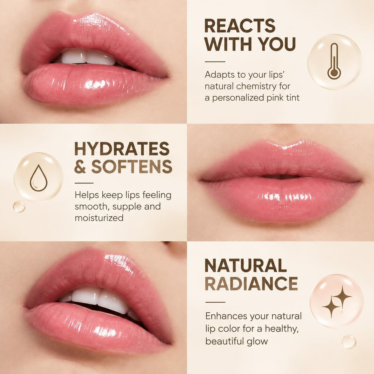 Brynsolara 2PCS Color Changing Lipstick, pH Lipstick with Personalized Shade, Deep Moisture, 8H Long-Lasting, 3.5 g / 0.12 oz