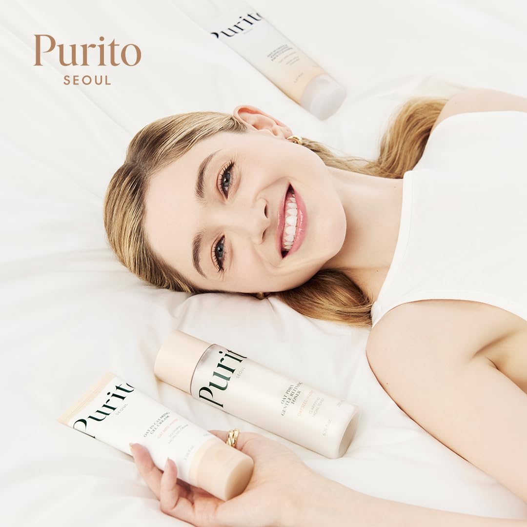 PURITO Oat Exfoliating Cleanser for Sensitive Skin, 5.07 fl.oz