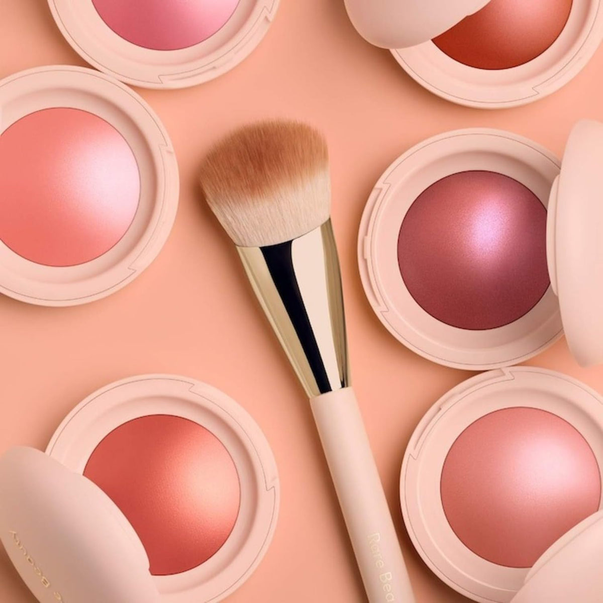 Rare Beauty Soft Pinch Luminous Powder Blush, Hope (nude mauve), Radiant Finish, 0.098 oz/2.8 g, Palette
