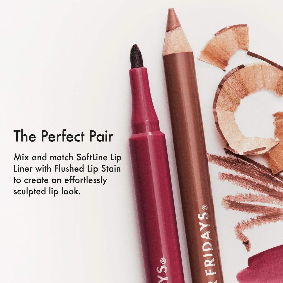 Summer Fridays Flushed Lip Stain Liner, 12hr Wear & Transfer-Proof, Maple
