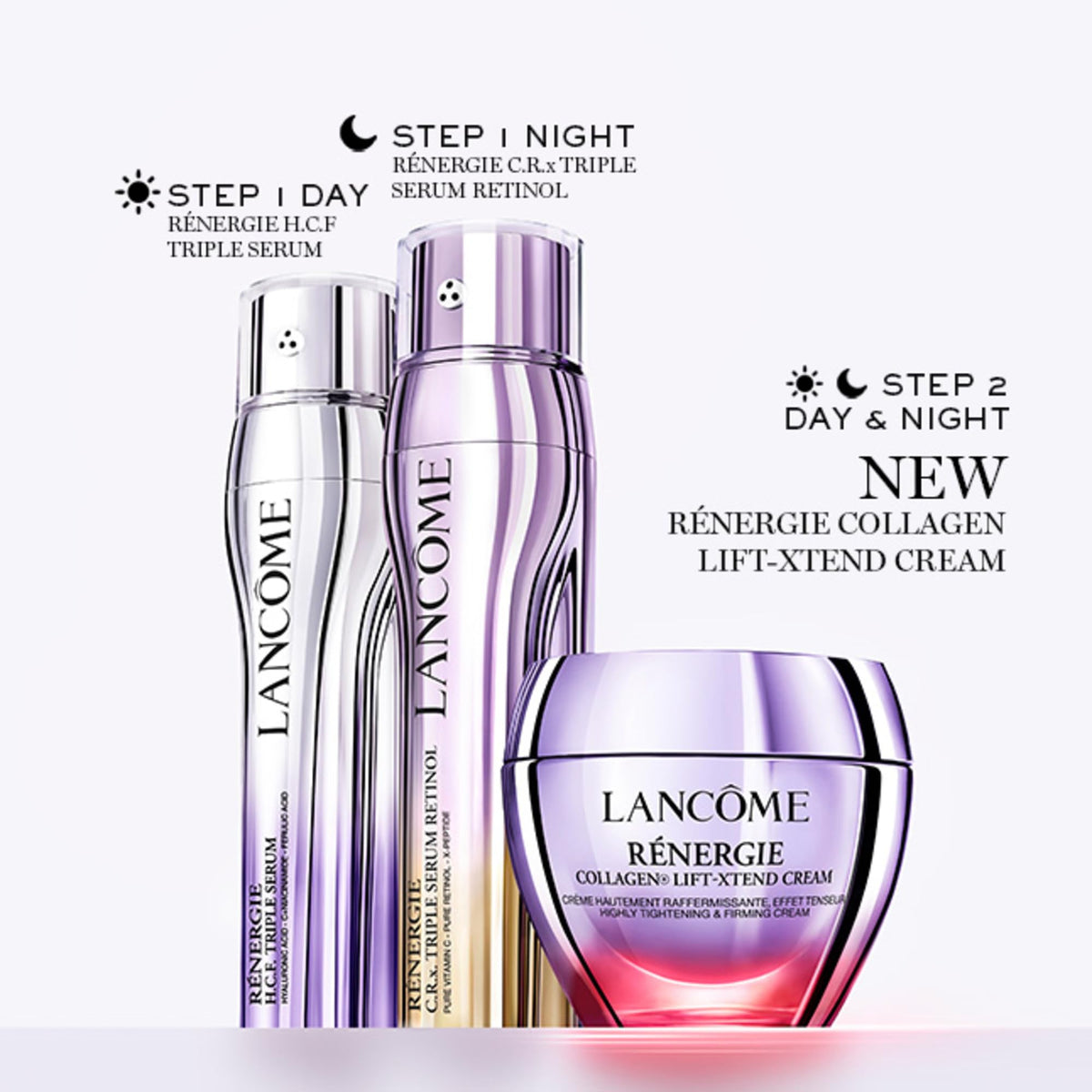 Lancôme Rénergie Collagen+ Lift-Xtend - Anti-Aging Face Cream - 1.7 Oz