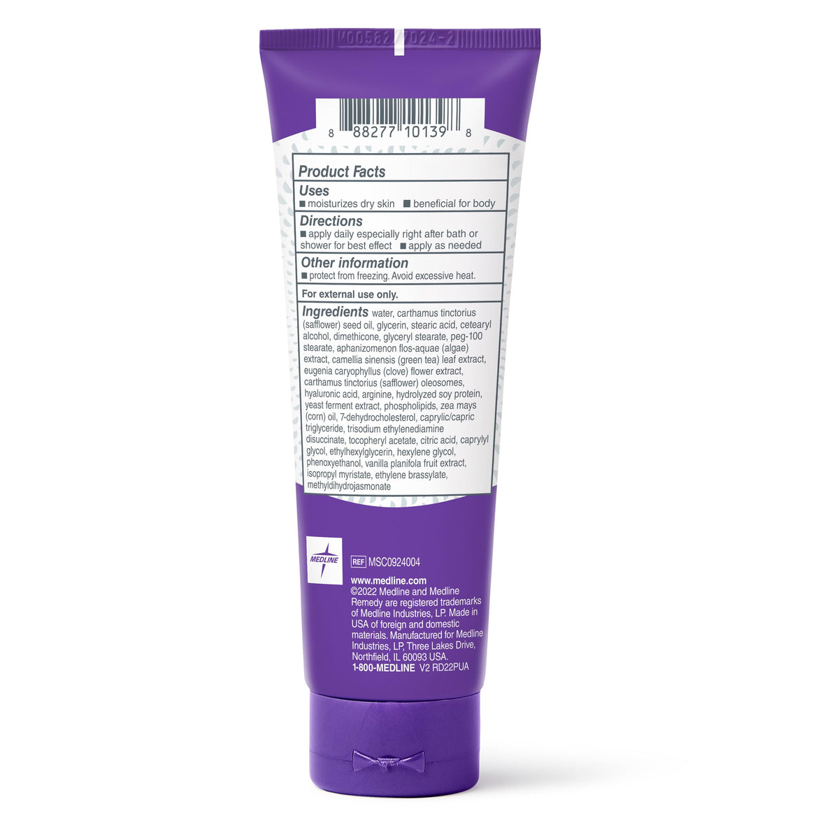 Medline Remedy Phytoplex Nourishing Skin Cream Moisturizer, 4 Fl. Oz (Pack of 2)