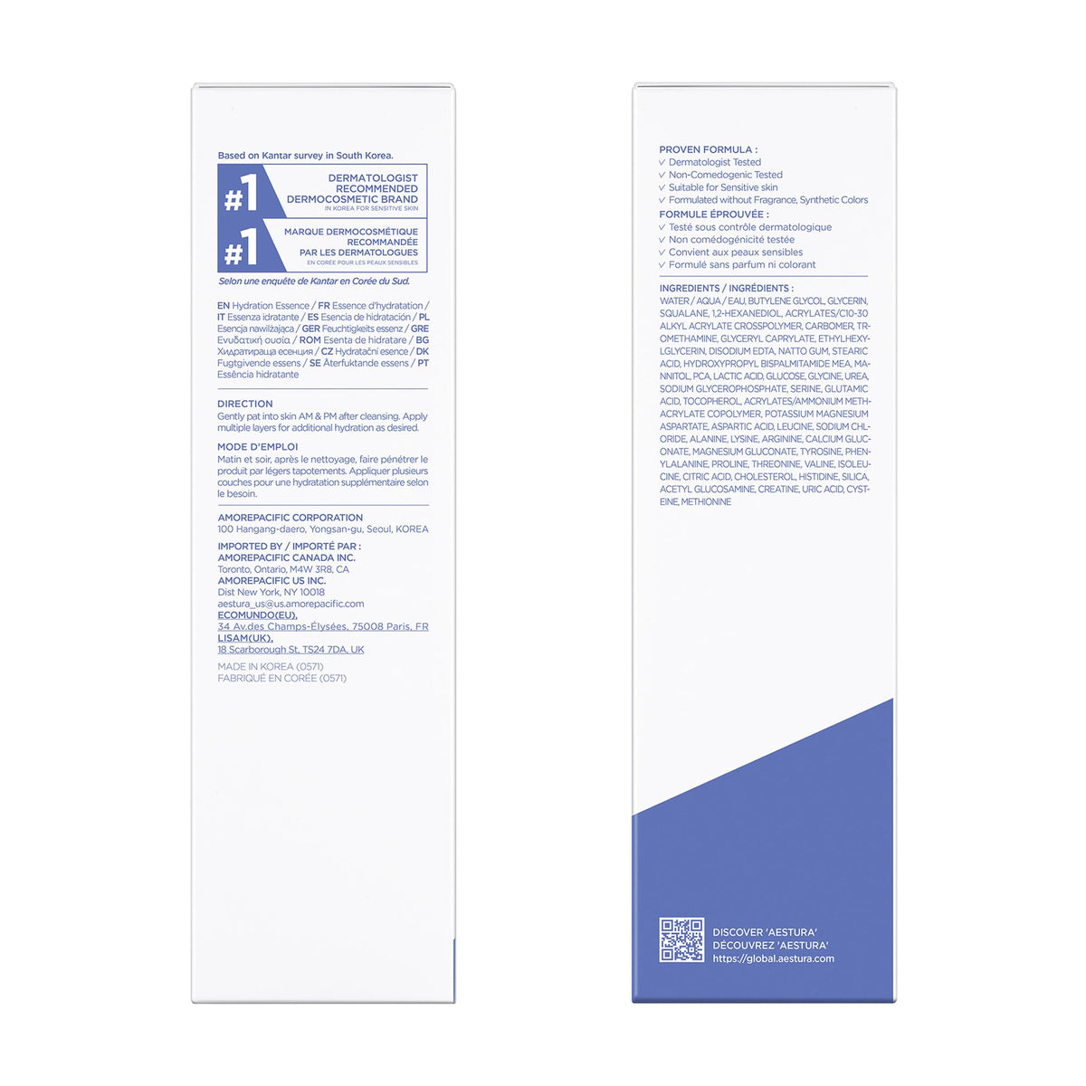 AESTURA ATOBARRIER365 Hydro Essence with Hydrating Amino Acids, 200 ML