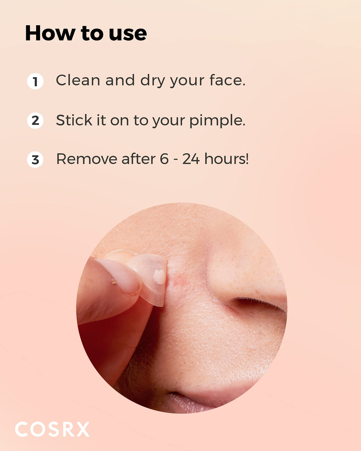 COSRX Master Patch Intensive, Oval-Shaped Pimple Patches (90 Counts)