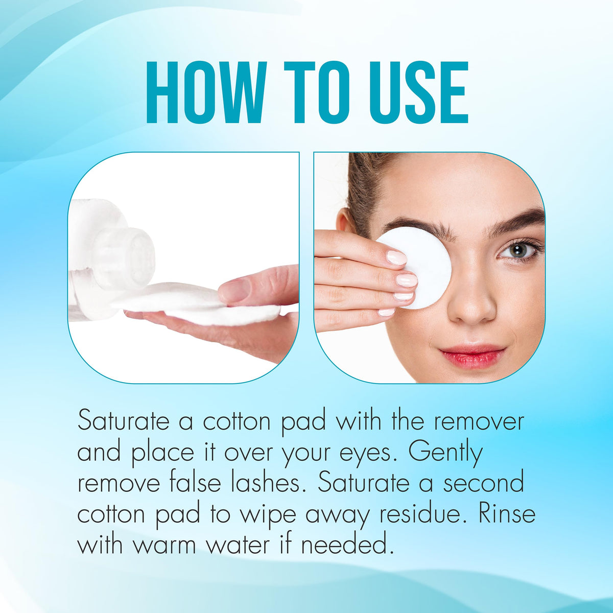 DUO Under Lash Bond Remover – Quick Dissolve Lash Glue Remover for Eyelash Extensions & False Lashes, 2 fl oz
