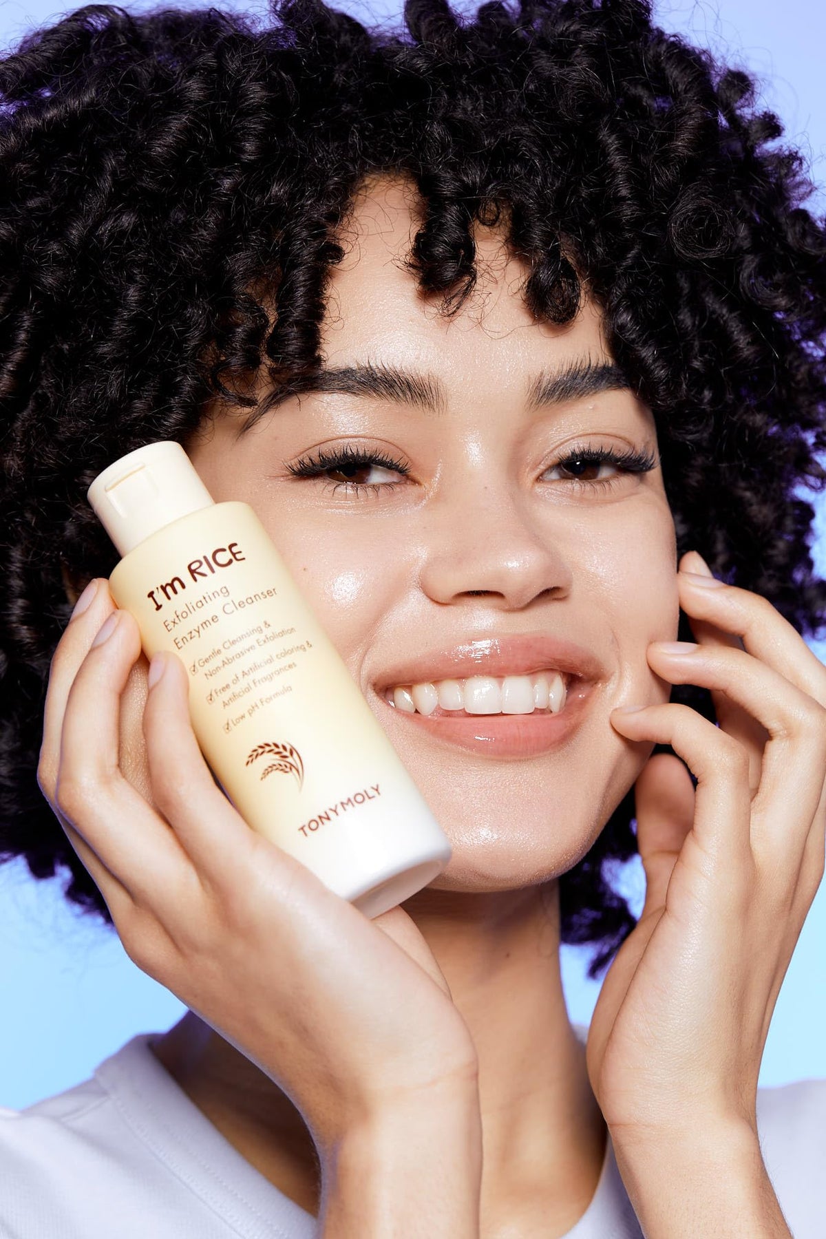 TONYMOLY I'm Rice Enzyme Cleanser - Rice Powder and Papaya Face Polish, 50g