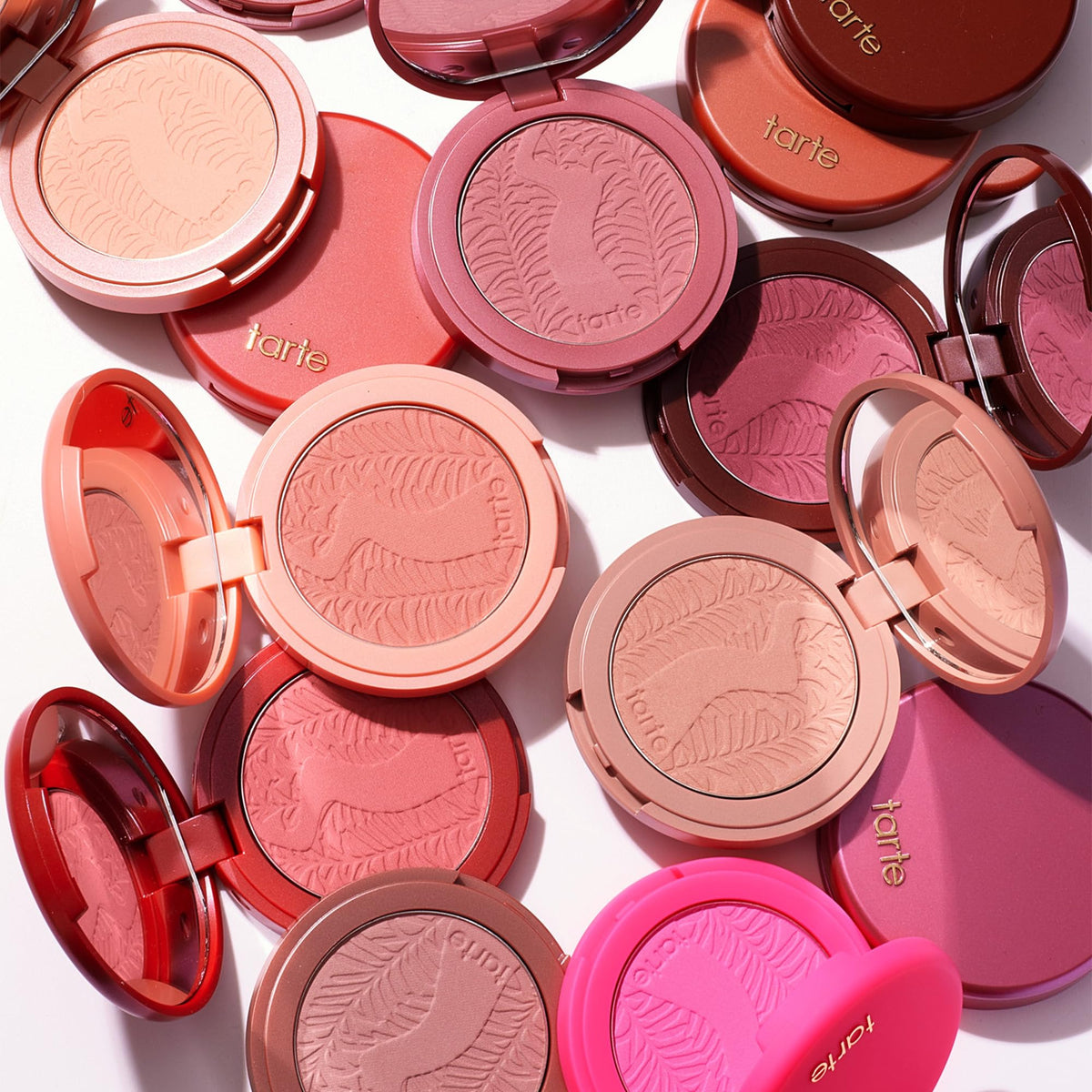 tarte Amazonian clay 12-hour blush – Mineral Pigment Sheer Blush with Vitamin E & Olive Oil for Lightweight Longwear & Buildable Coverage, Vegan & Cruelty-Free, full size, blushing bride