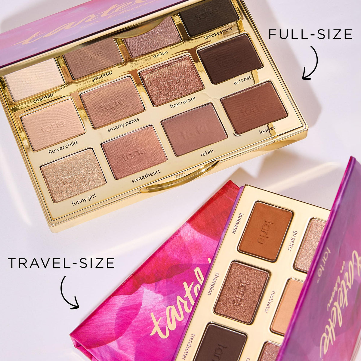 tarte tartelette in bloom mini Amazonian clay palette – Eyeshadow Palette with Shimmer & Matte Neutral Bronze Shades, Longwear Pigment, Blendable Lightweight Formula, Cruelty-Free