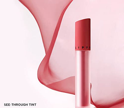 See-Through Tint | Velvet Finish, Korean Makeup (0.14 Fl Oz, PINK TULLE)
