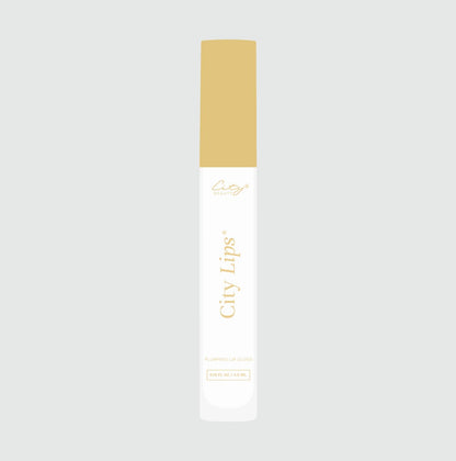 City Beauty City Lips Clear Plumping Lip Gloss, Hyaluronic Acid 0.16oz
