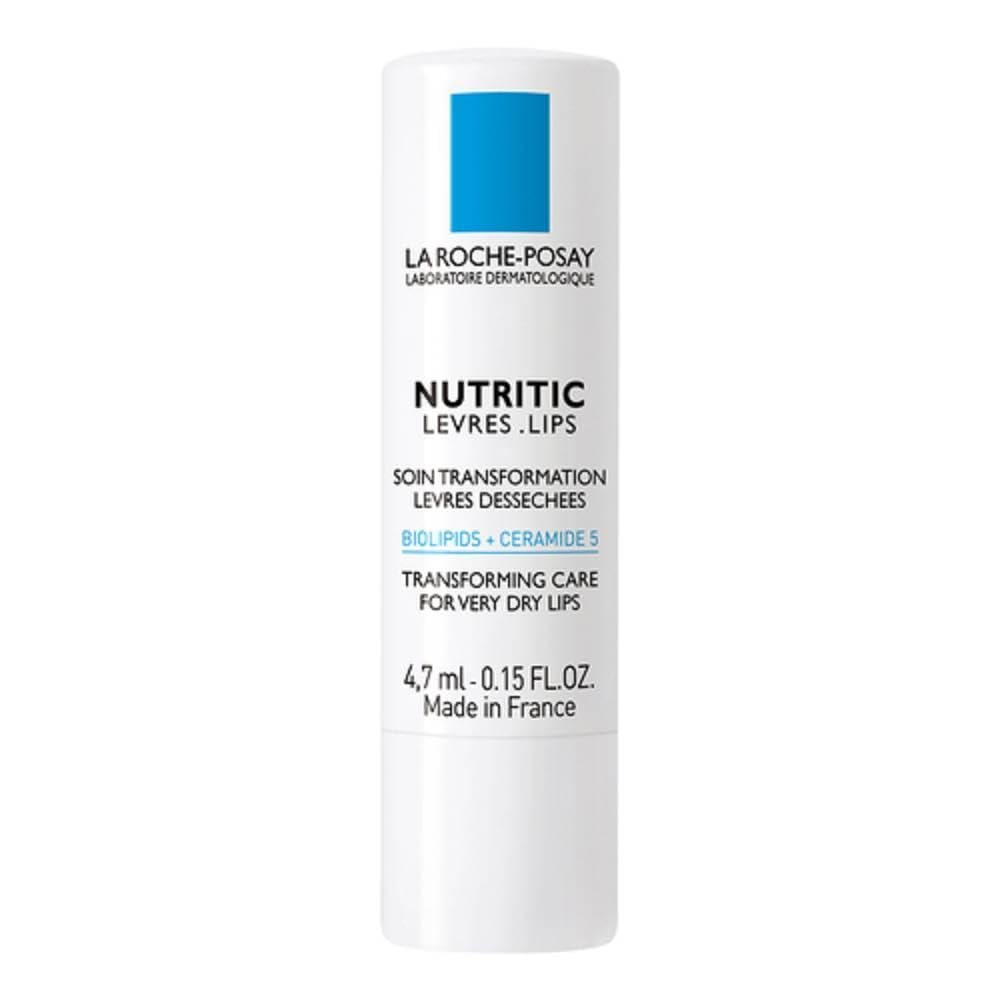 La Roche-Posay Nutritic Lip Balm for Very Dry Lips with Shea Butter, 0.15oz