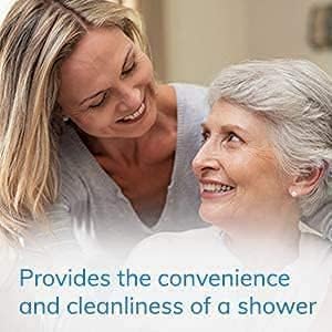 No-Rinse Body Wash 8 fl oz (Pack of 2) – Waterless, Rinse Free Formula Cleans, Moisturizes & Eliminates Odor | Sensitive Skin Safe | For Surgery Recovery, Elderly Care & Camping | Made in USA