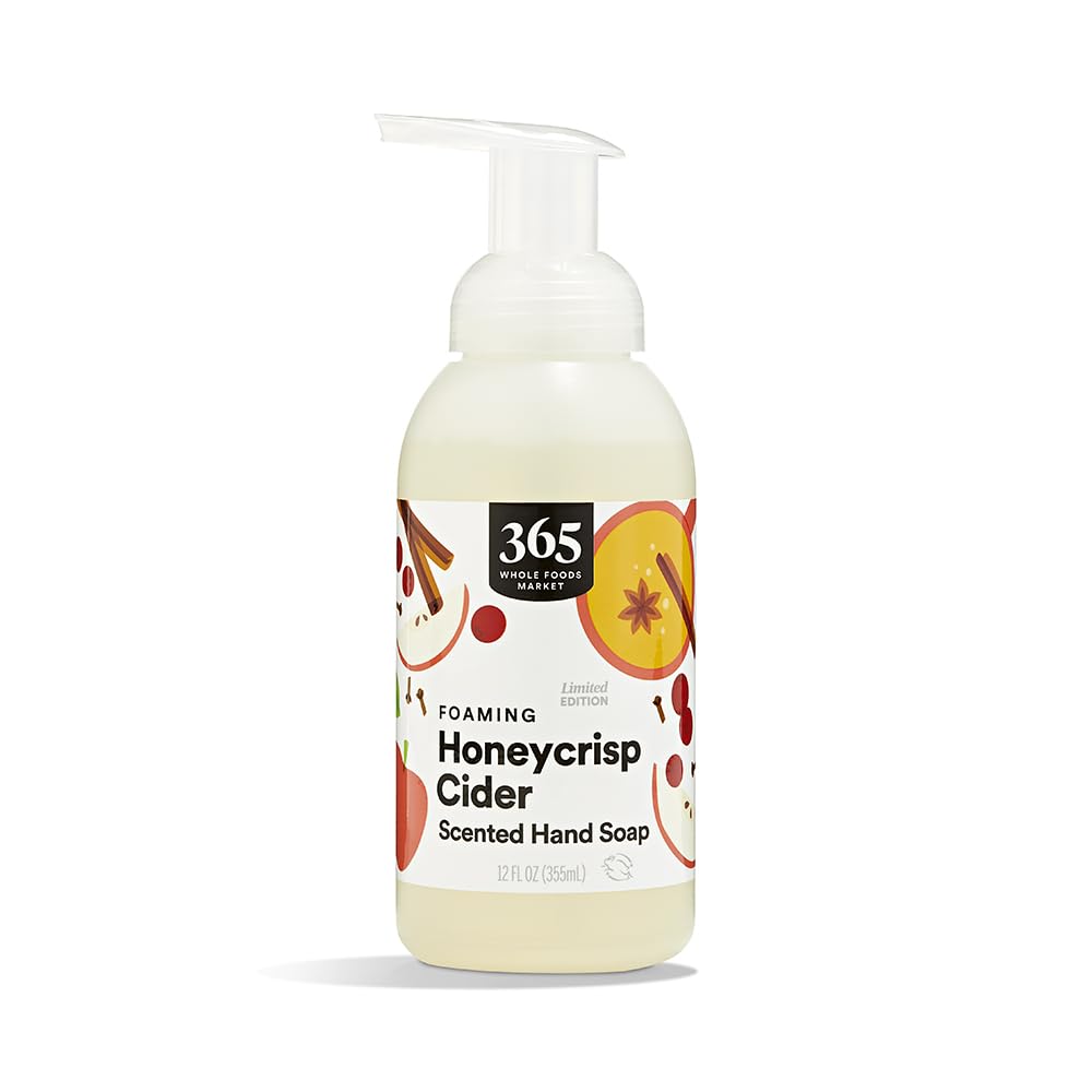 365 by Whole Foods Market, Foaming Hand Soap, Honeycrisp Cider, 12 Fl Oz