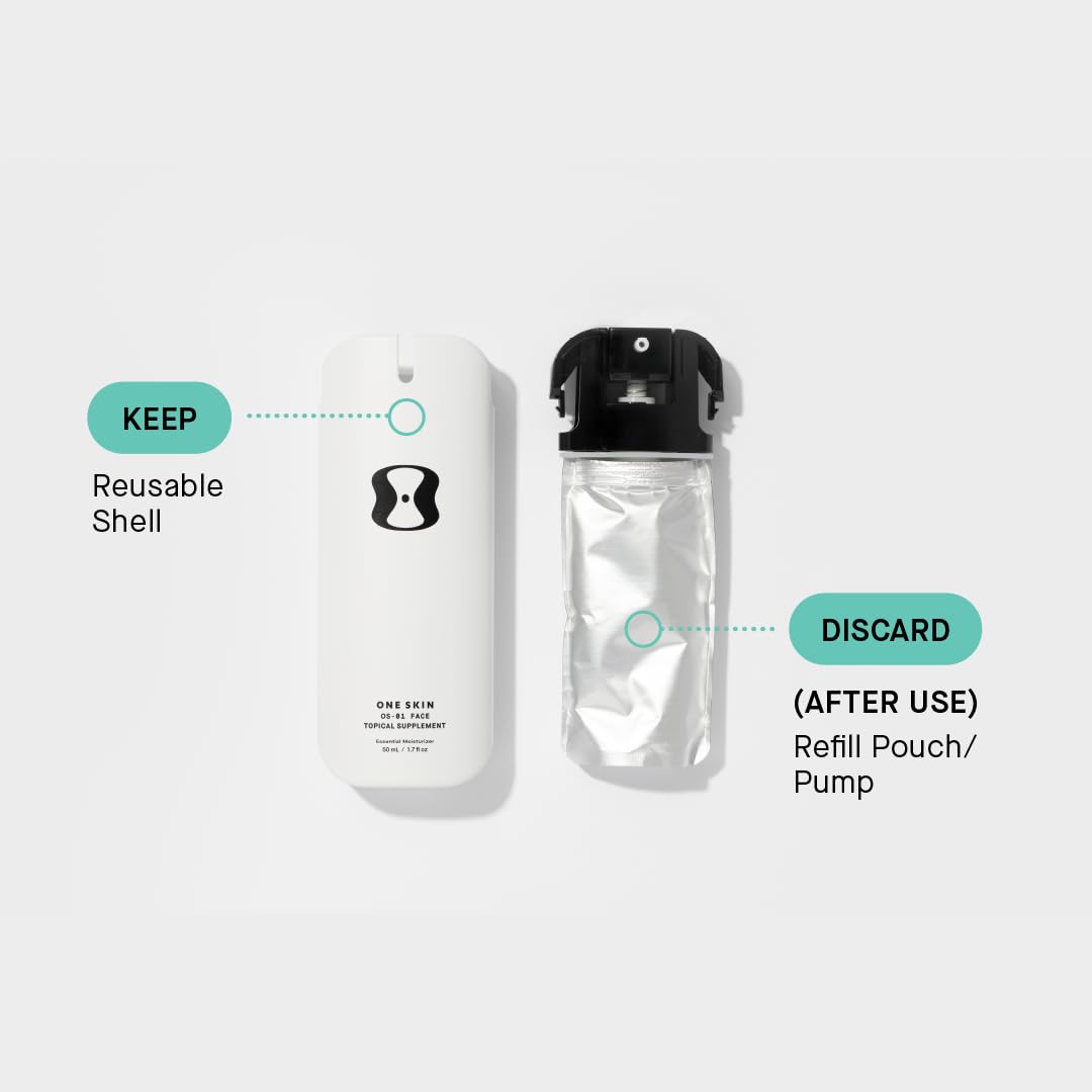 OneSkin OS-01 FACE Peptide Moisturizer, Skin Longevity Cream, 1.7 Fl Oz