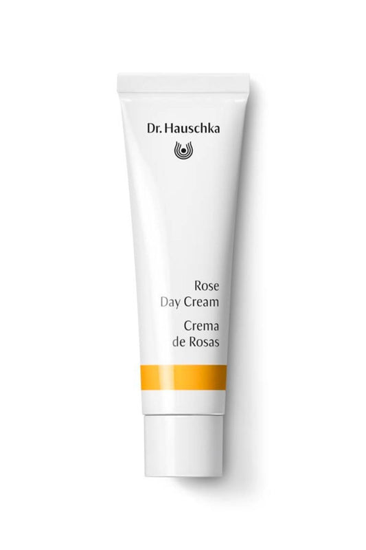 Dr. Hauschka Rose Day Cream, Daily Moisturizer, 1.0 US fl oz, For Dry, Sensitive, Red Skin, With Shea Butter & Avocado Oil