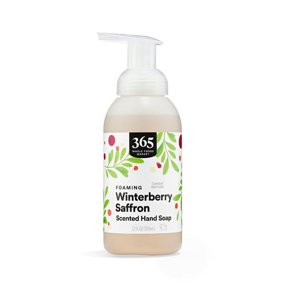 365 by Whole Foods Market, Foaming Hand Soap, Winterberry Saffron, 12 Fl Oz
