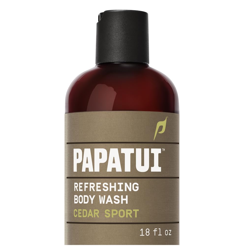 PAPATUI by Dwayne Johnson Refreshing Body Wash Cedar Sport 18 fl oz