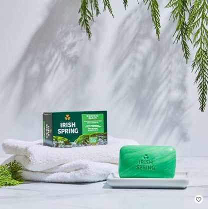 Irish Spring Original Scent Bar Soap 3.2 oz. Pack of 2