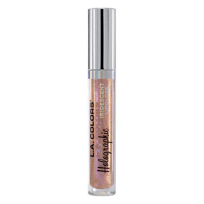 L.A. COLORS Holographic Iridescent Lipgloss, Glazed Donut CLG426