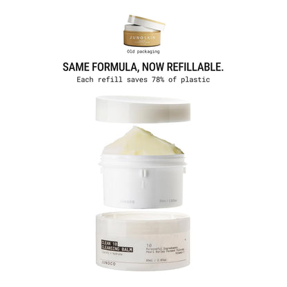 JUNO & Co. Clean 10 Cleansing Balm 10 Ingredients Makeup Remover 85g / 3.0oz