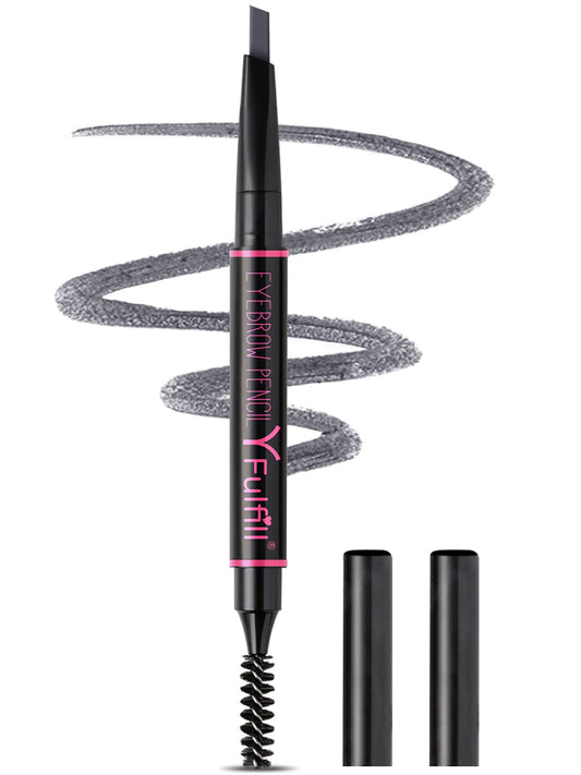 Yfulfill Gray Eyebrow Pencils for Older Women with Grey/Silver/White Hair
