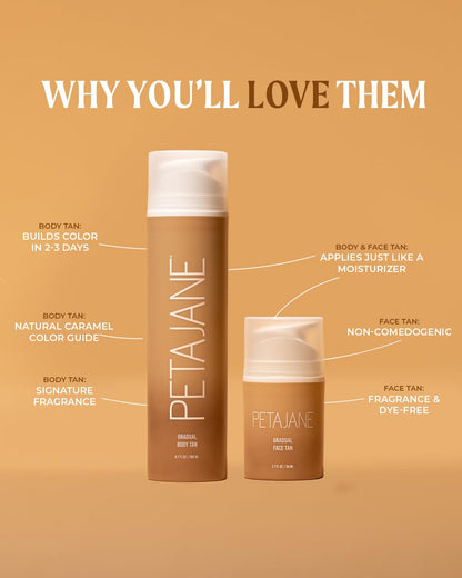 Gradual Tanning Face Lotion, Natural Buildable Streak-Free Glow, 1.7 Fl Oz