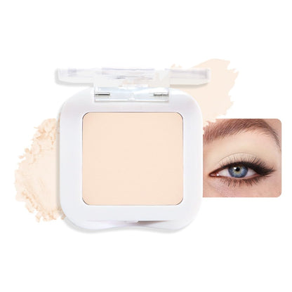 HHLTOH Neutral Nude Eyeshadow Palette, Light Beige Ivory White Matte Eye Shadow, Soft Blendable Natural Everyday Makeup for Mature Skin, Vegan & Cruelty-Free, Sombras para Ojos #11