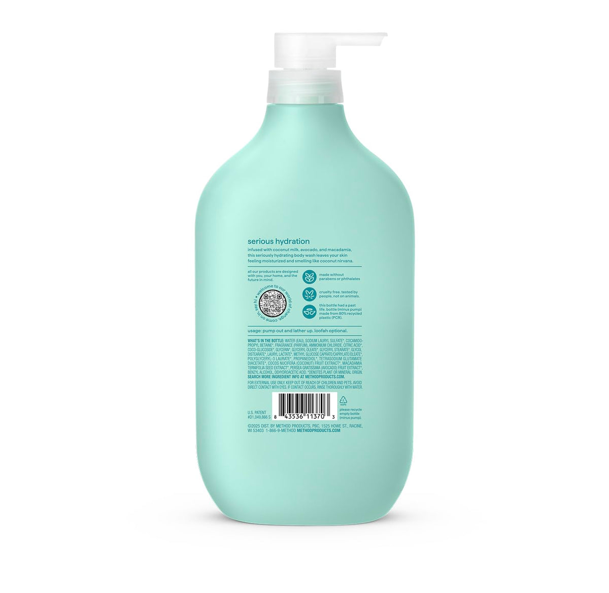 method Body Wash, Coco Twist, 28 fl oz