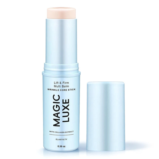 Magic Luxe Korean Under Eye Balm Stick, Luxe Under Eye Balm & Luxe Eye Cream Alternative, Hydrating Smoothing Multi Balm for Dark Circles, Puffiness & Fine Lines 0.38 Oz