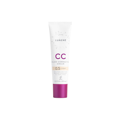 Lumene CC Cream Lightweight Foundation Medium Coverage - Light 1 fl oz