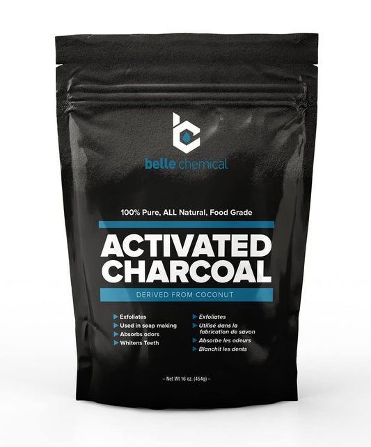 (1LB) Organic Coconut Activated Charcoal Powder - Food Grade, Kosher - Teeth Whitening, Facial Scrub, Soap Making (1 Ounce to 5 pounds (1 Pound)