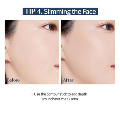 ETUDE Reborn Maker Cream Contour Stick, Cool Toned, Blendable
