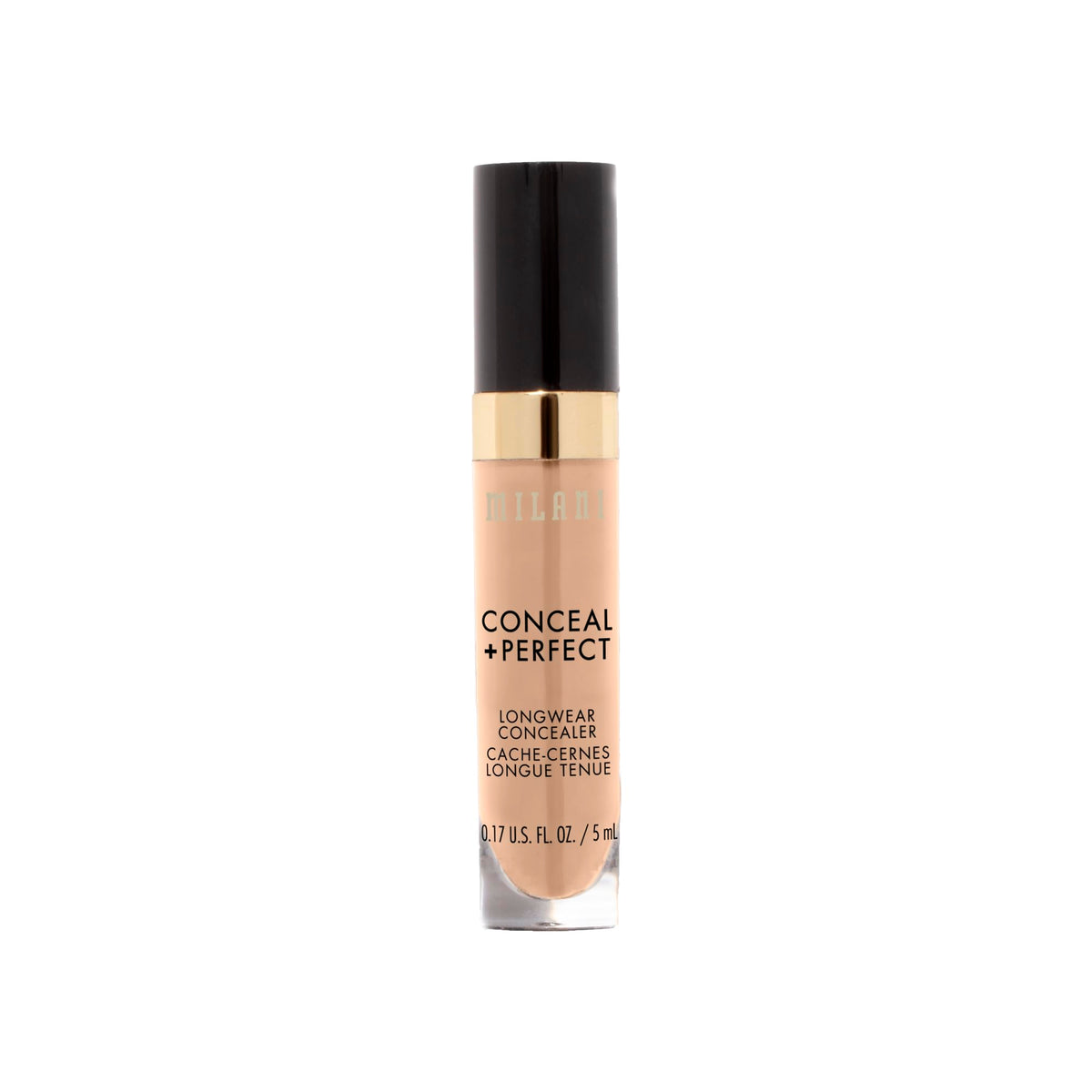Milani Conceal + Perfect Longwear Concealer - Medium Beige (0.17 Fl. Oz.)