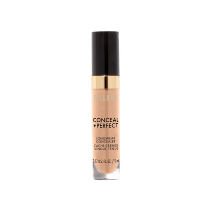 Milani Conceal + Perfect Longwear Concealer - Medium Beige (0.17 Fl. Oz.)