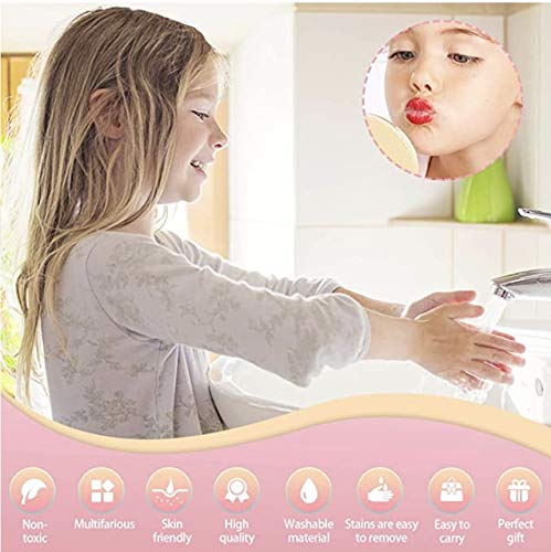 12pc Roll-On Lip Gloss Set with Carrying Case - Fruity Non-Toxic Glossy