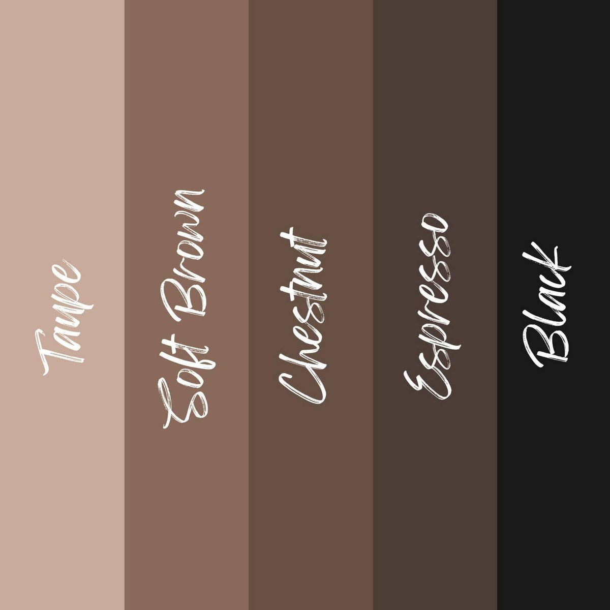 L.A. COLORS On Point Brow Pencil W/Built In Brush, Dark Brown CBP396