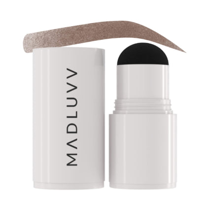 MADLUVV Brow Stamp Refill for Sparse Brows & Root Touch Up (Medium Brown)