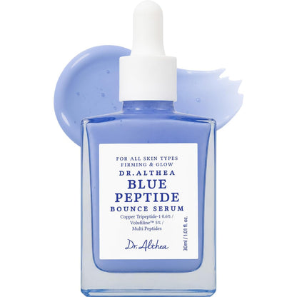 Dr.Althea Blue Peptide Bounce Serum, Korean Skin Care, 1.01 Fl Oz