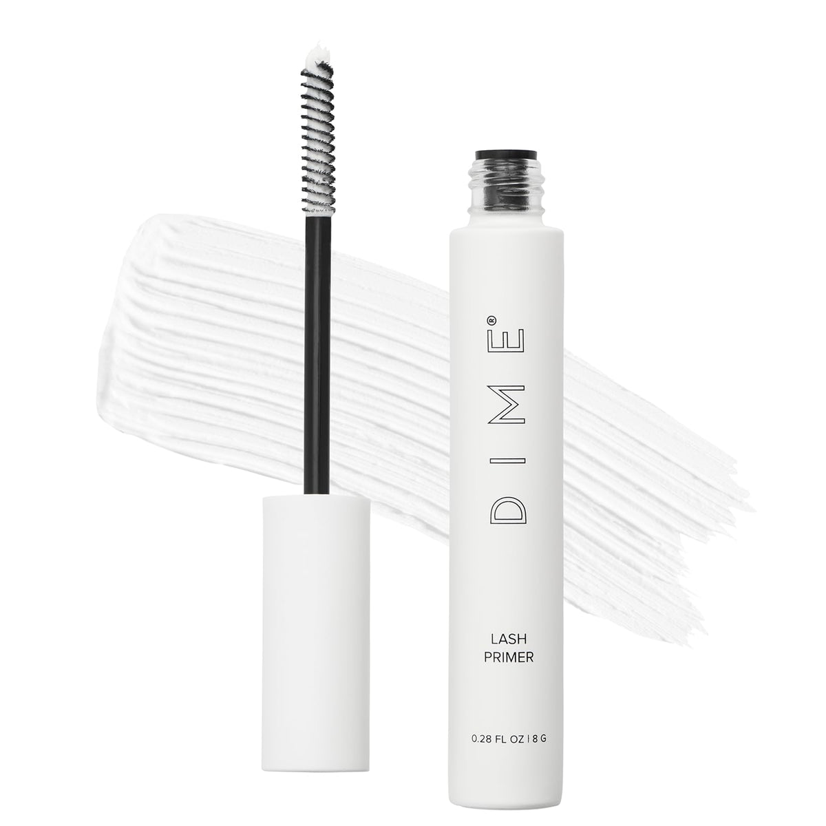 DIME Beauty Lash Primer - White Eyelash Primer, 8 g