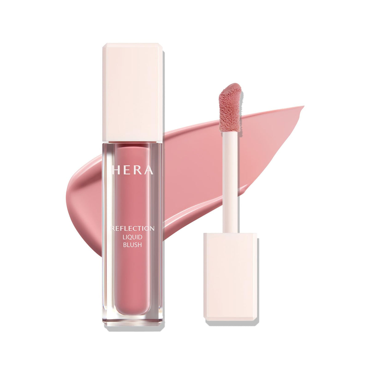 HERA Reflection Liquid Blush #183 Rosy 7.5g – Glass Skin Glow, Hydrating Serum Formula with 70% Skincare Ingredients, Buildable Radiance, Sheer Color, Korean Makeup