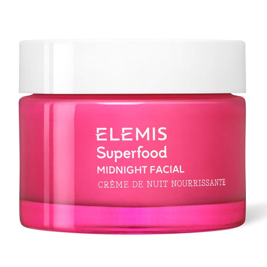 ELEMIS Superfood Midnight Facial, Moisturizing Prebiotic Face Cream 50ml