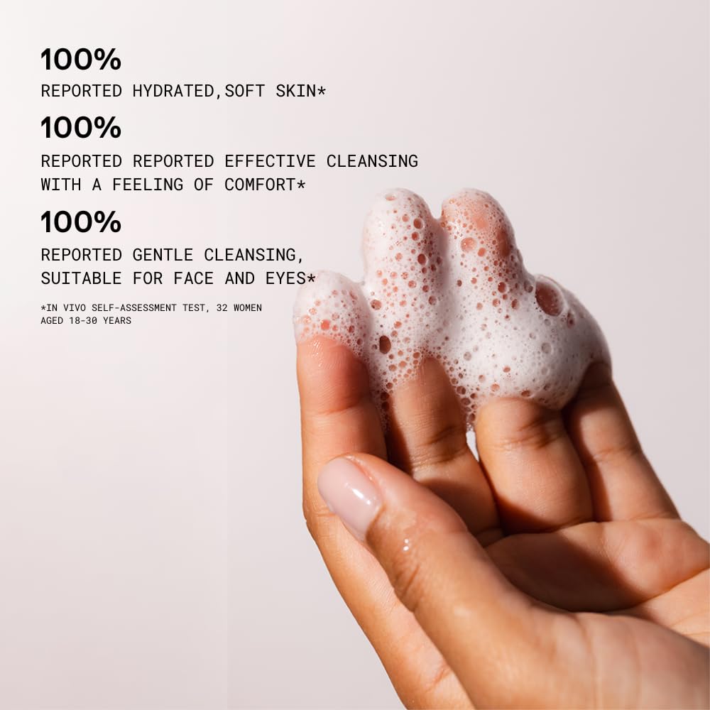 KORRES Greek Yoghurt Foaming Cream Cleanser, Deep Skin Cleansing 5.07 Fl Oz