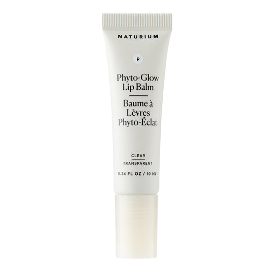 Naturium Phyto-Glow Lip Balm, Hydrating Lip Care with a Glossy Finish, 0.34 oz Clear
