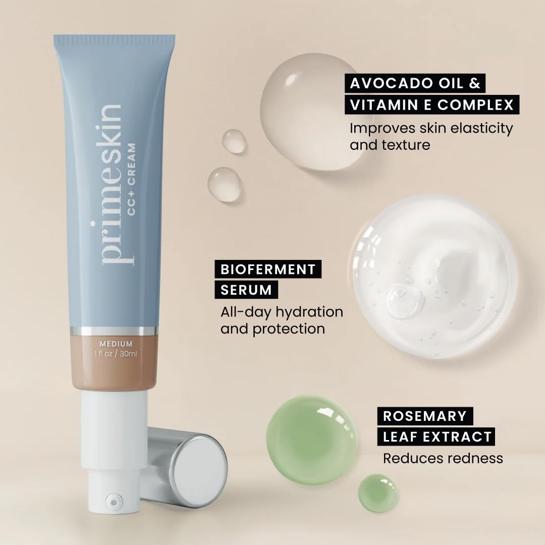 Prime Prometics PrimeSkin CC+ Cream for Mature Women (Light)