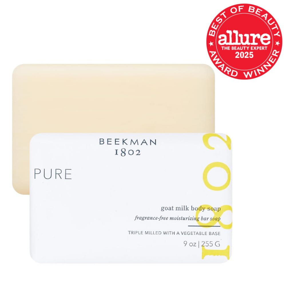 Beekman 1802 Goat Milk Soap, Fragrance Free, 9 oz