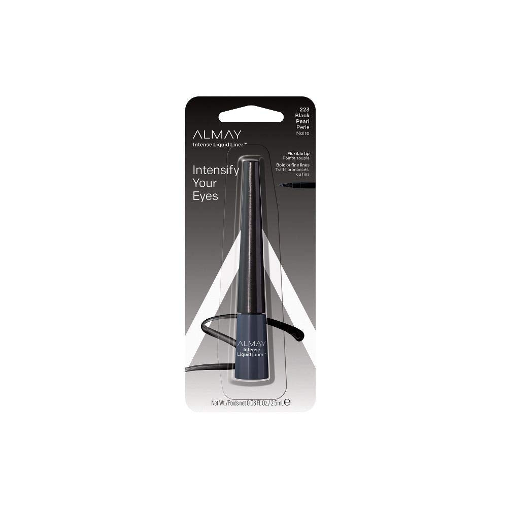 Almay Intense Liquid Eyeliner, Black Pearl, 1 Count