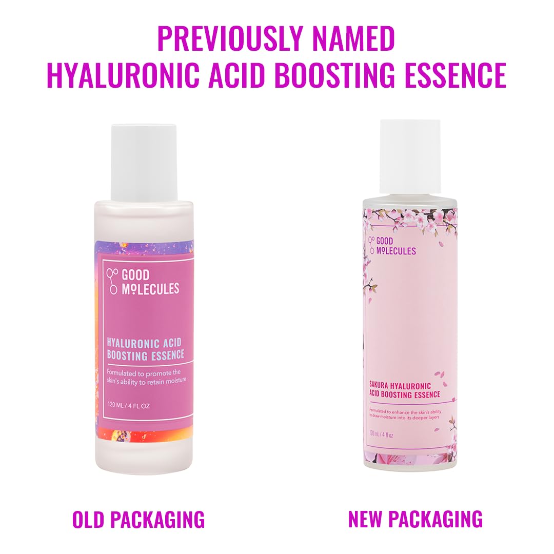 Good Molecules Sakura Hyaluronic Acid Boosting Essence, 4 fl oz