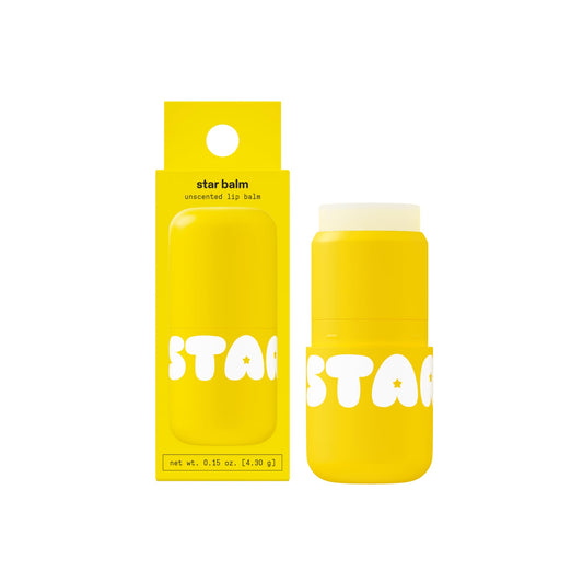 Starface Star Balm® Unscented, Lip Balm & Moisturizer, 0.15 oz, 1 Pack